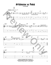 Afternoon In Paris Guitar and Fretted sheet music cover